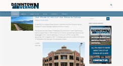 Desktop Screenshot of downtownvernon.org